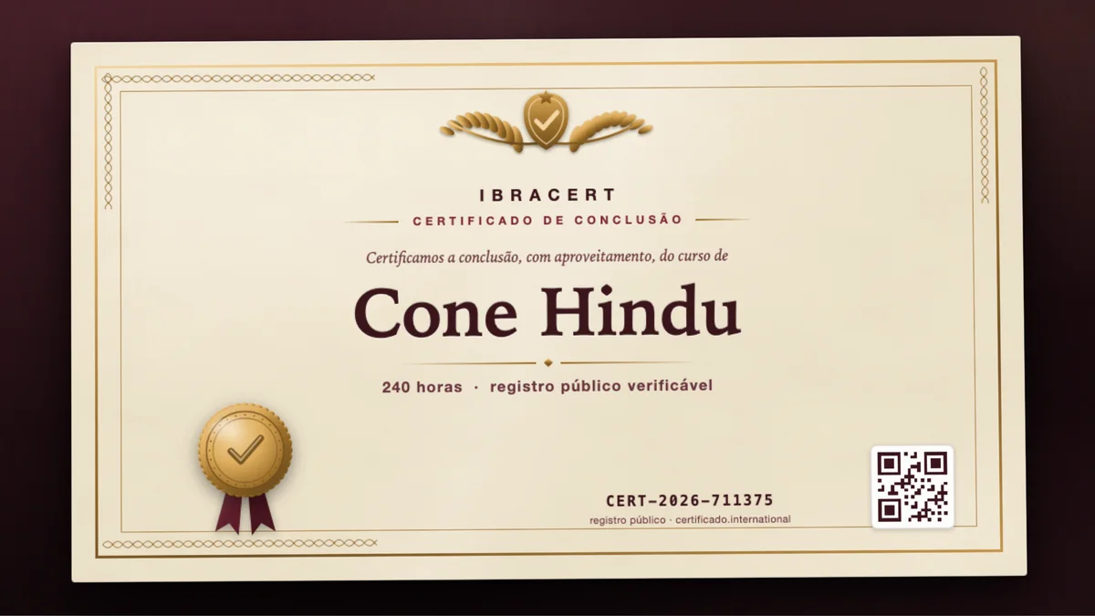 Capa do curso Cone Hindu
