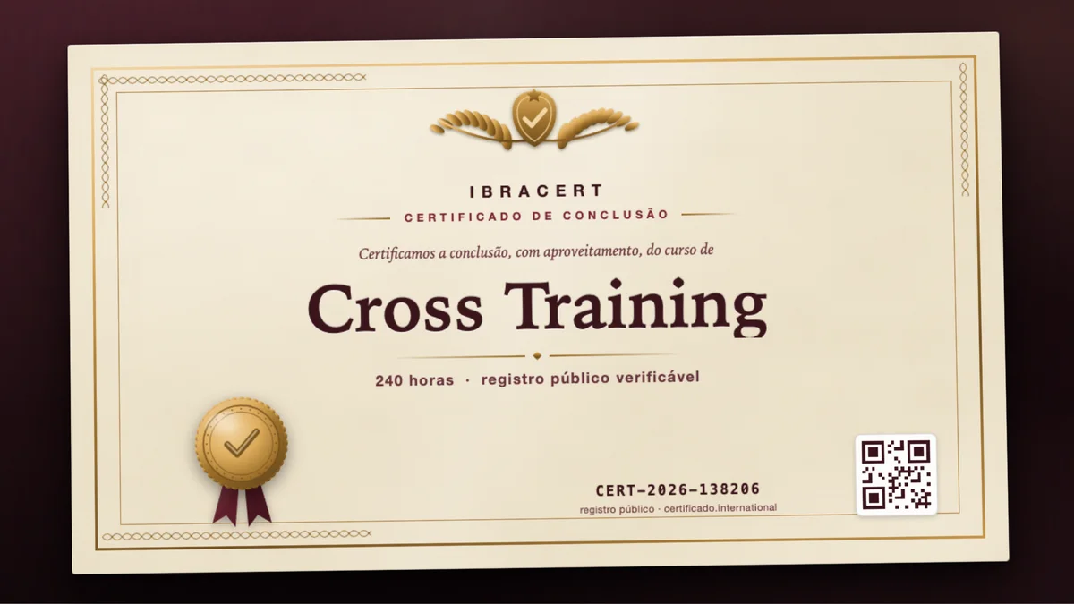 Capa do curso Cross Training