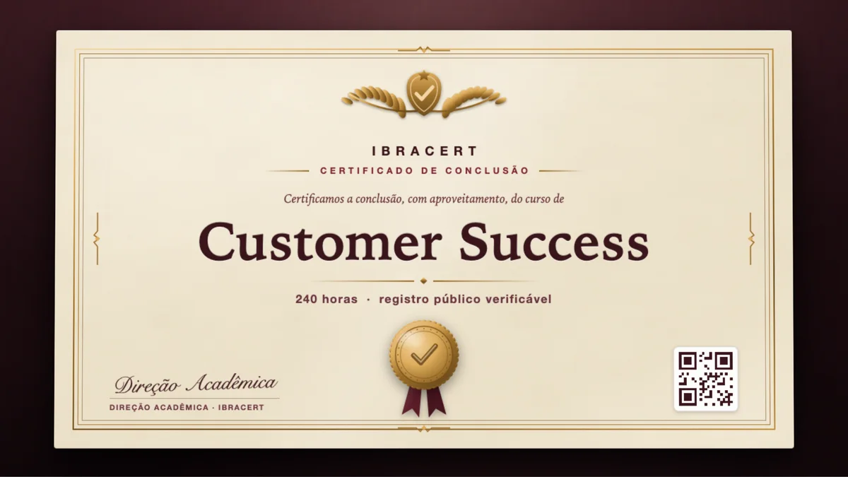 Capa do curso Customer Success