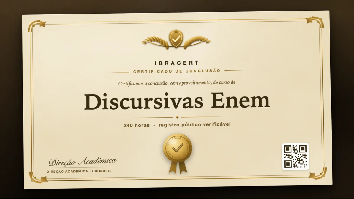 Capa do curso Discursivas Enem