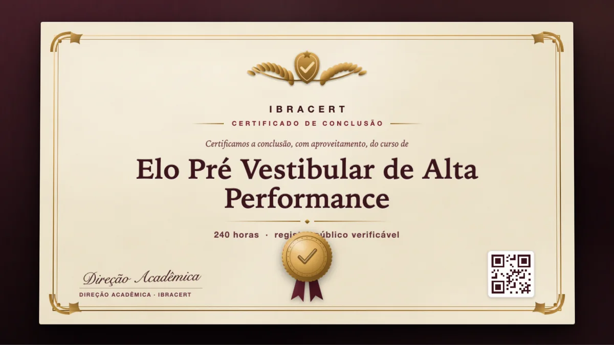 Capa do curso Elo Pré Vestibular de Alta Performance