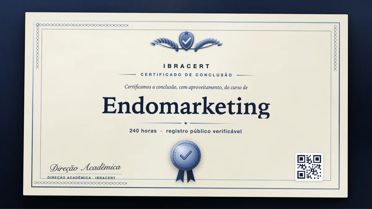 Capa do curso Endomarketing