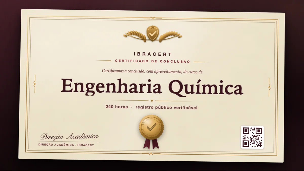 Capa do curso Engenharia Química