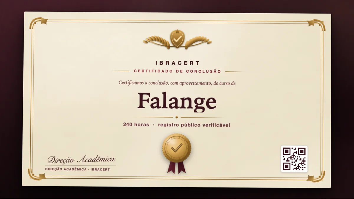 Capa do curso Falange