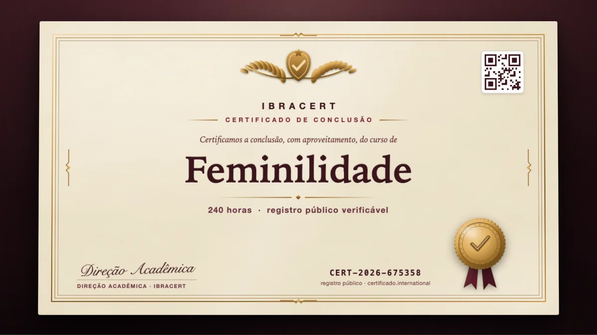 Capa do curso Feminilidade
