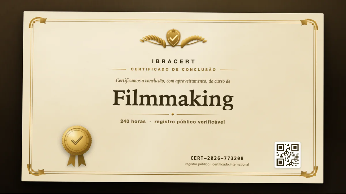 Capa do curso Filmmaking