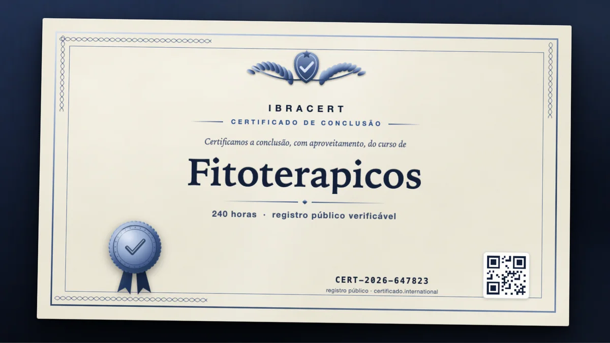 Capa do curso Fitoterapicos