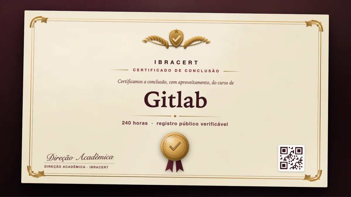 Capa do curso Gitlab