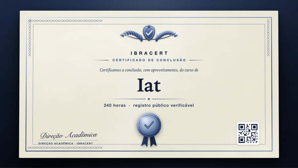 Capa do curso Iat