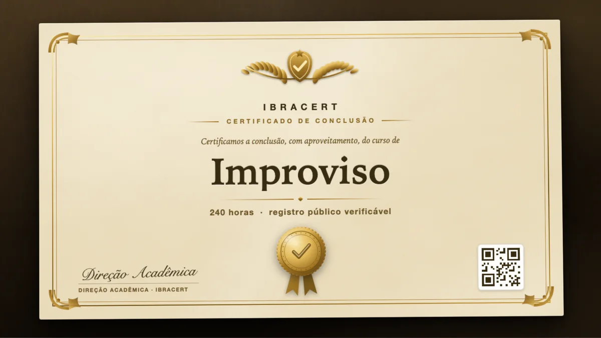 Capa do curso Improviso