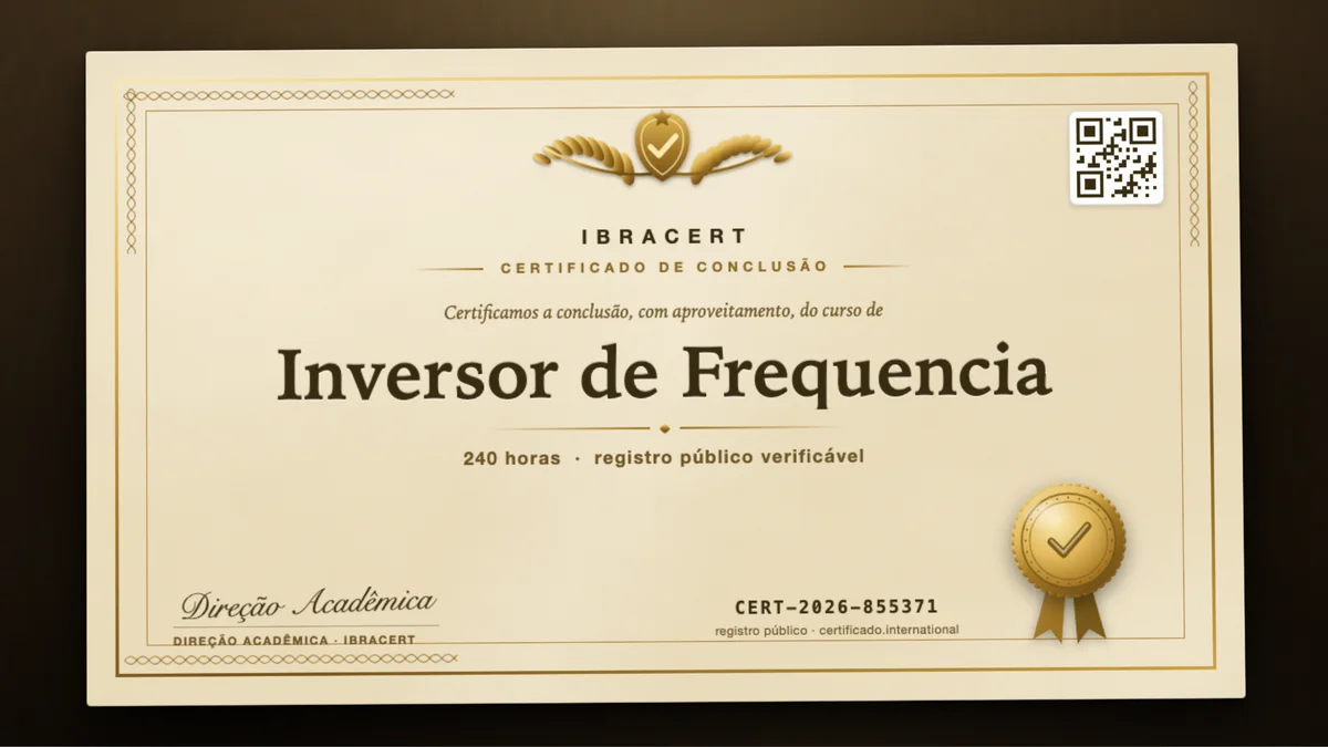 Capa do curso Inversor de Frequencia