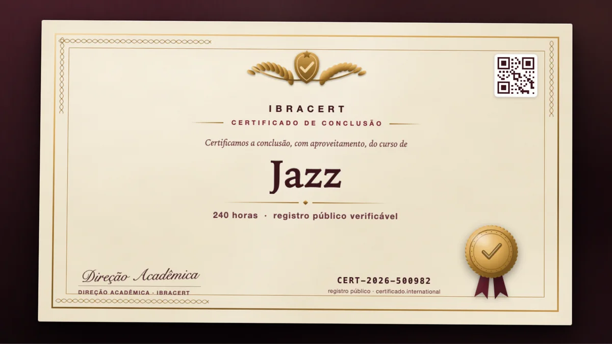 Capa do curso Jazz