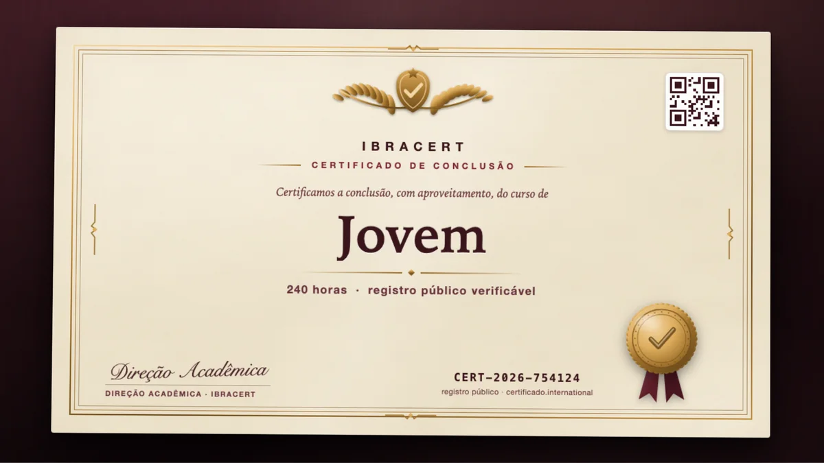 Capa do curso Jovem