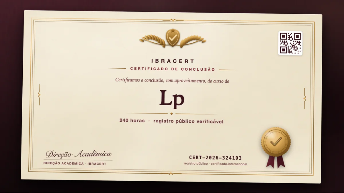 Capa do curso Lp
