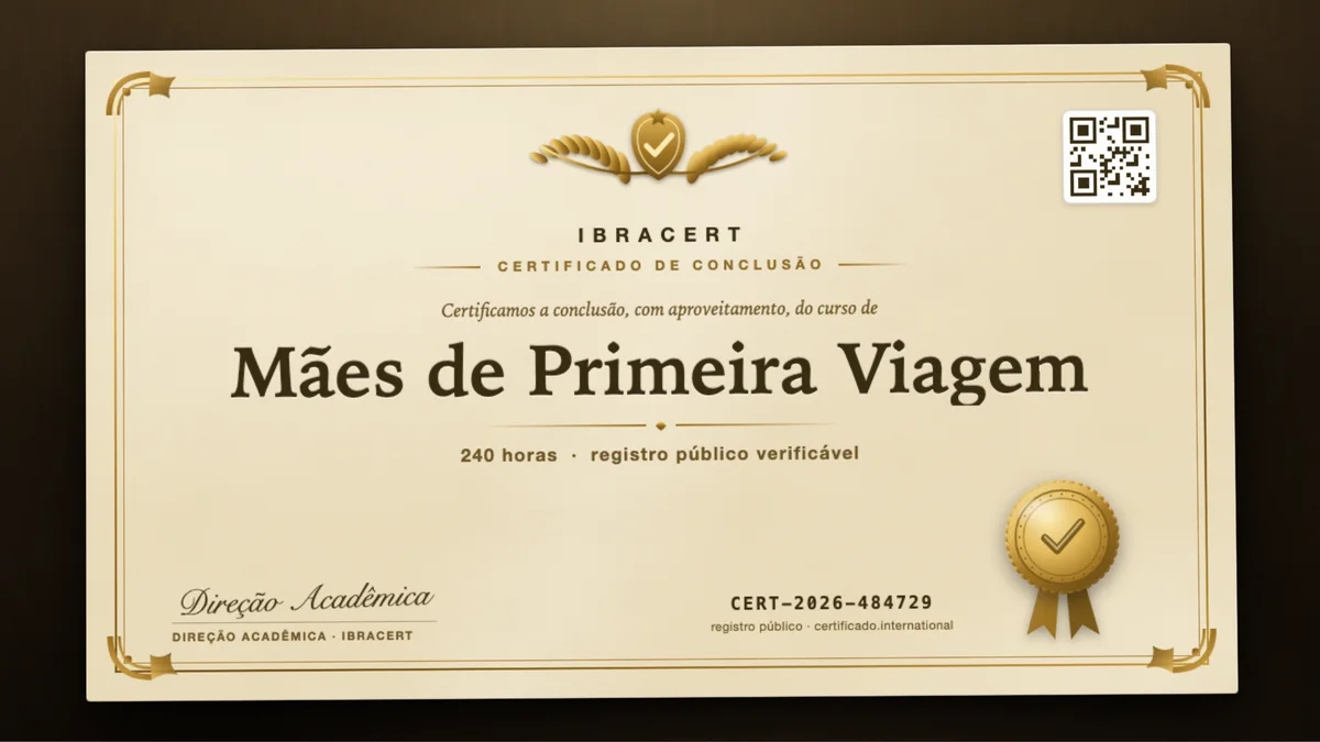 Capa do curso Mães de Primeira Viagem
