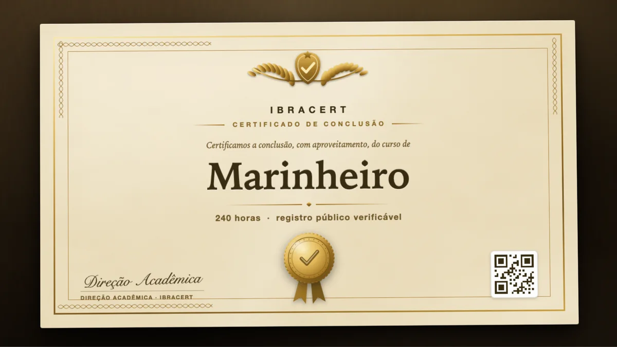Capa do curso Marinheiro