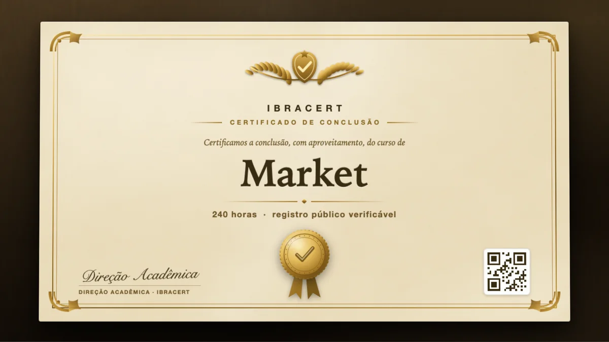 Capa do curso Market