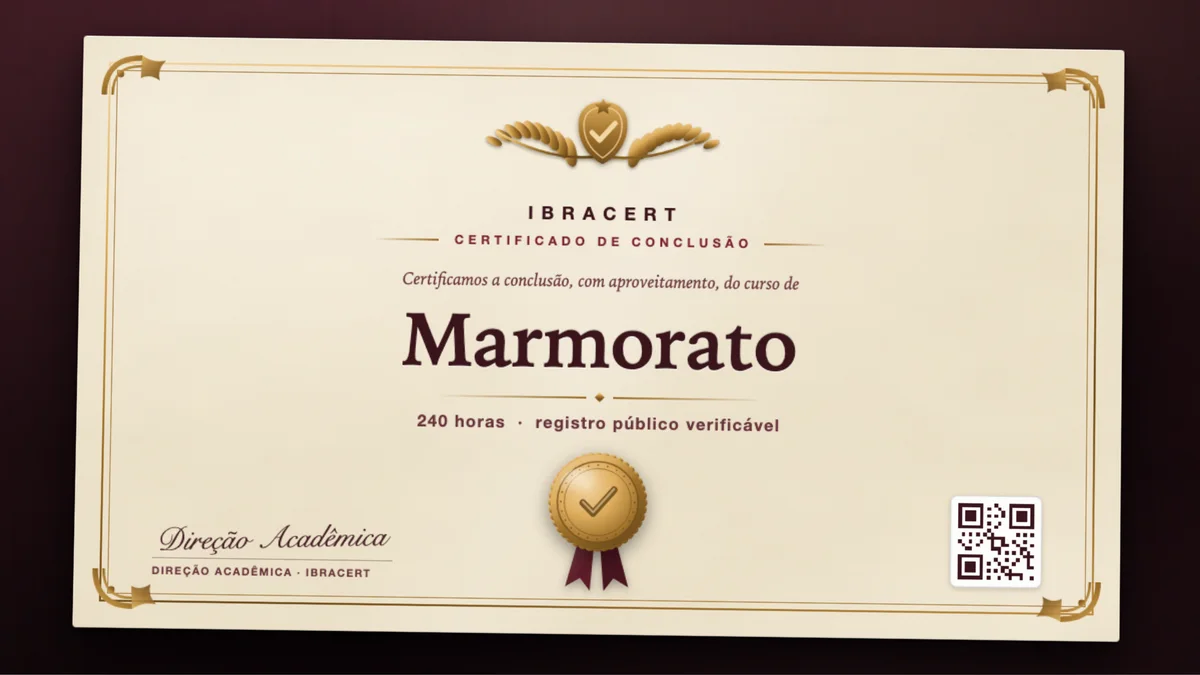 Capa do curso Marmorato