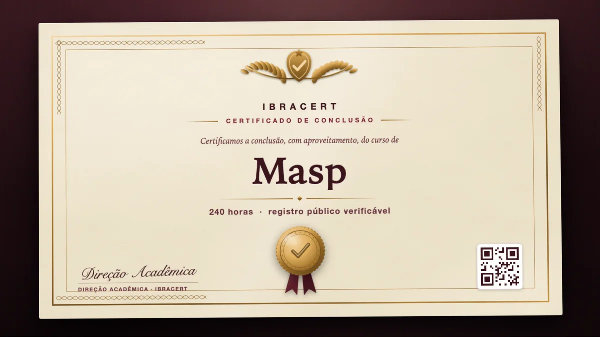 Capa do curso Masp