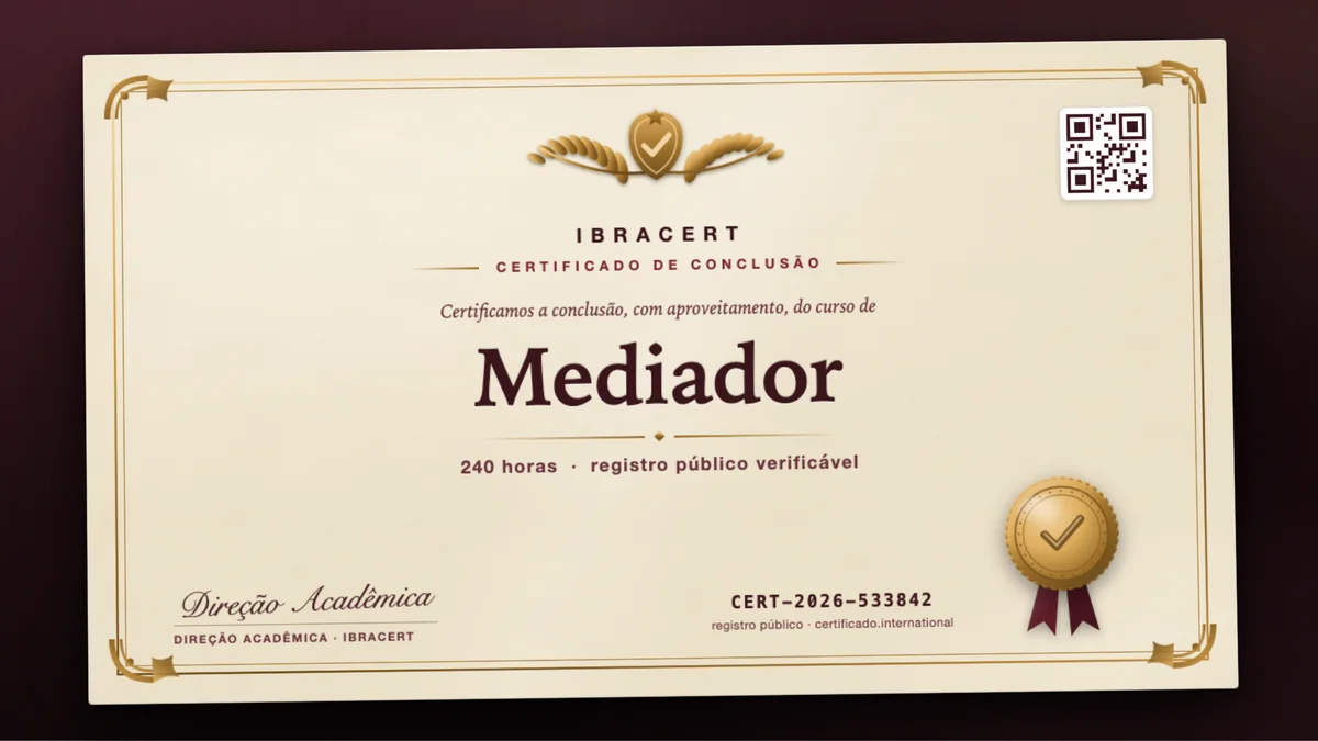 Capa do curso Mediador