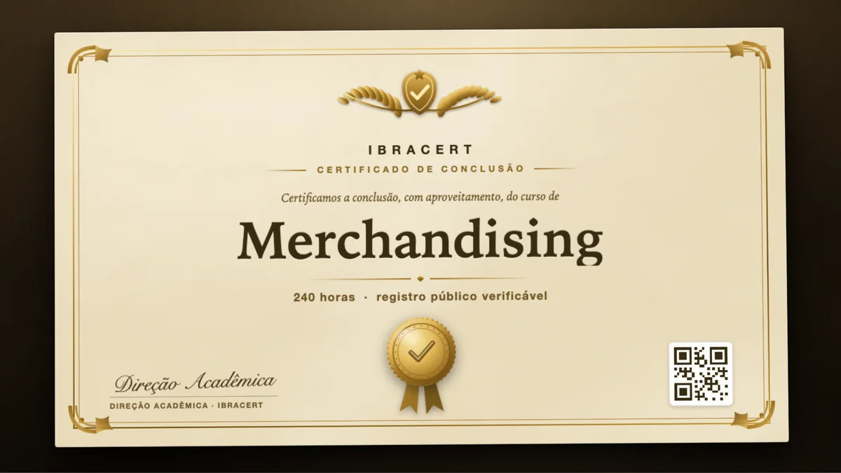 Capa do curso Merchandising