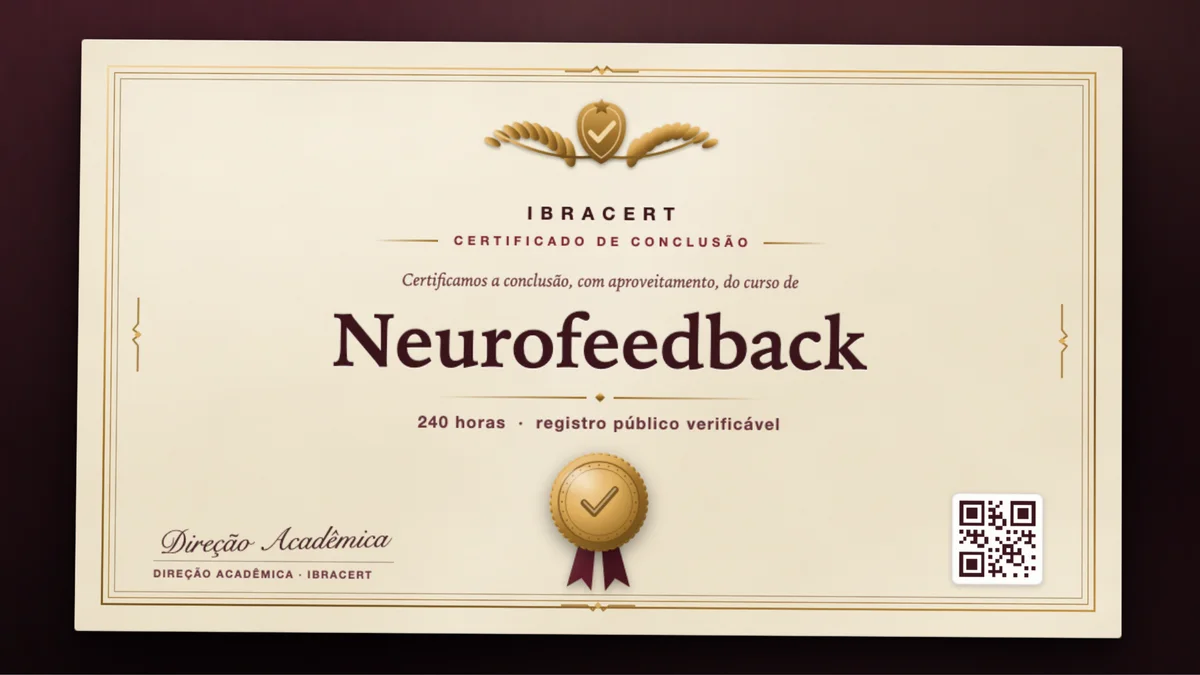 Capa do curso Neurofeedback