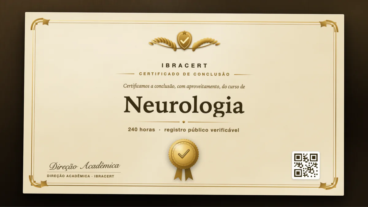 Capa do curso Neurologia