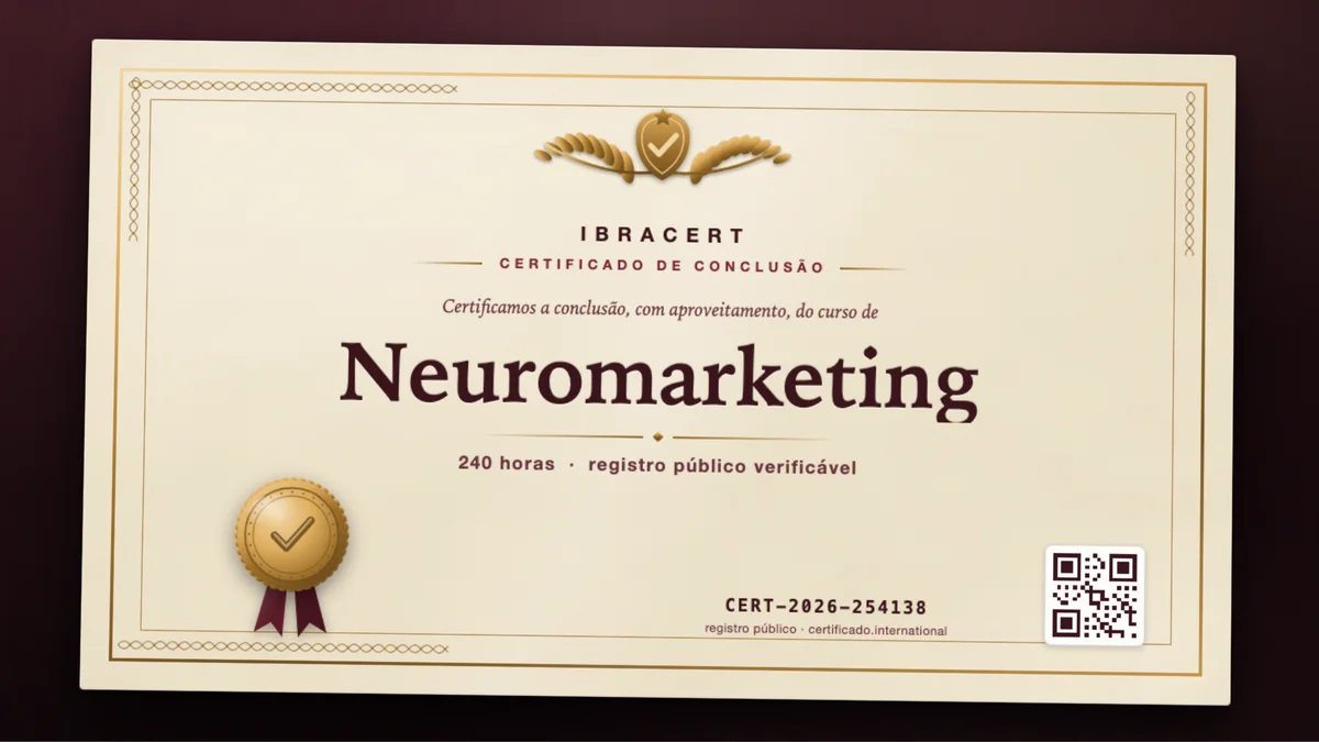 Capa do curso Neuromarketing