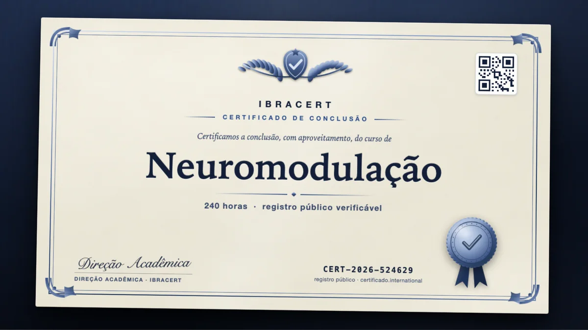 Capa do curso Neuromodulação