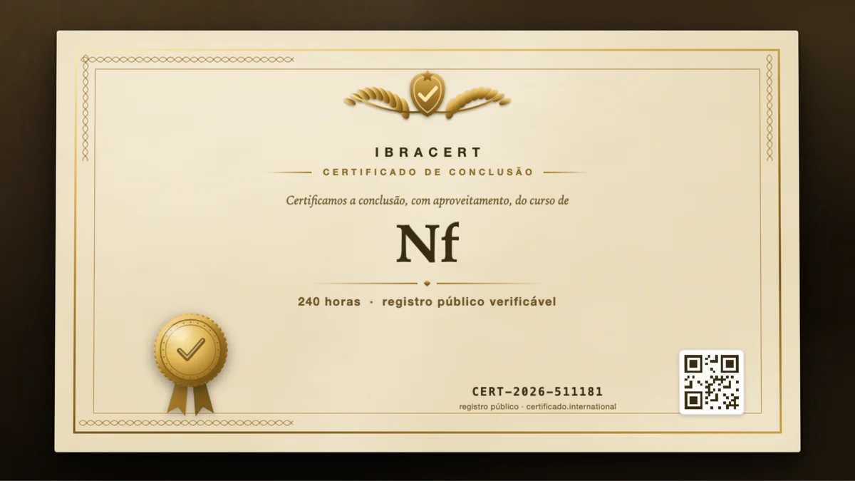 Capa do curso Nf