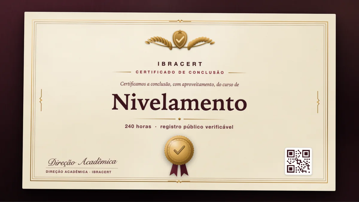 Capa do curso Nivelamento