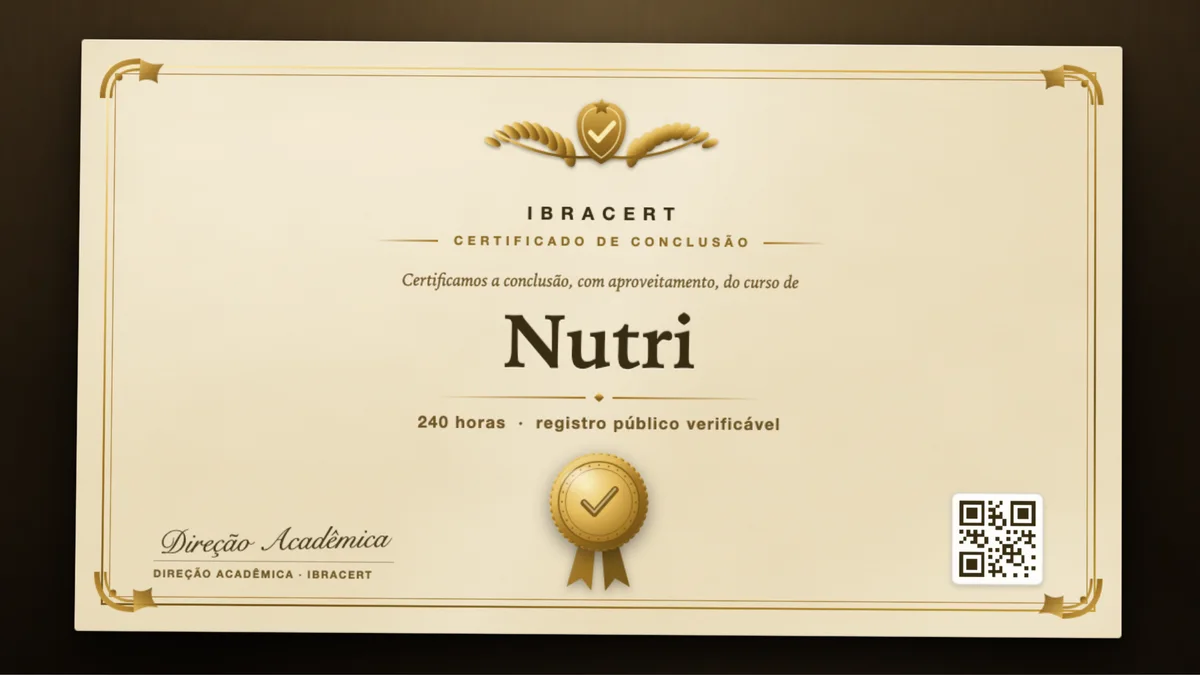 Capa do curso Nutri