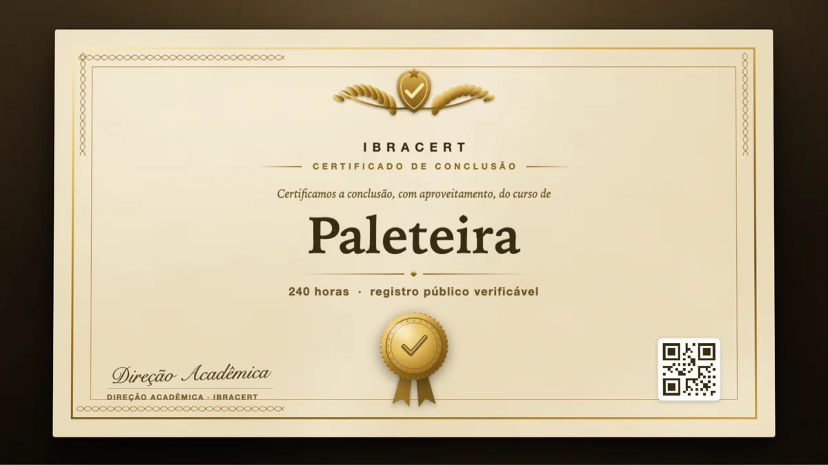 Capa do curso Paleteira