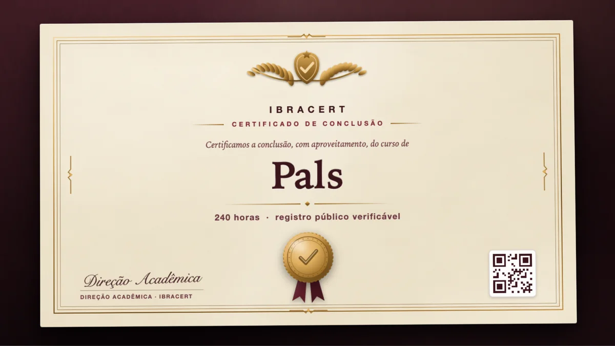 Capa do curso Pals