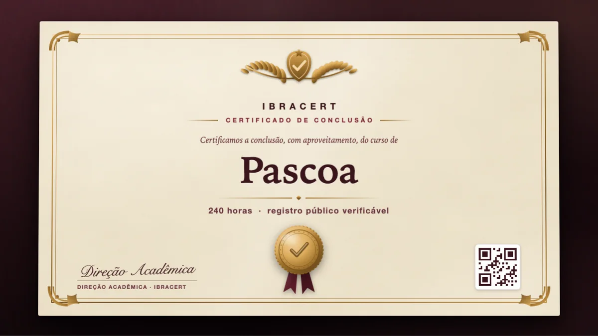 Capa do curso Pascoa