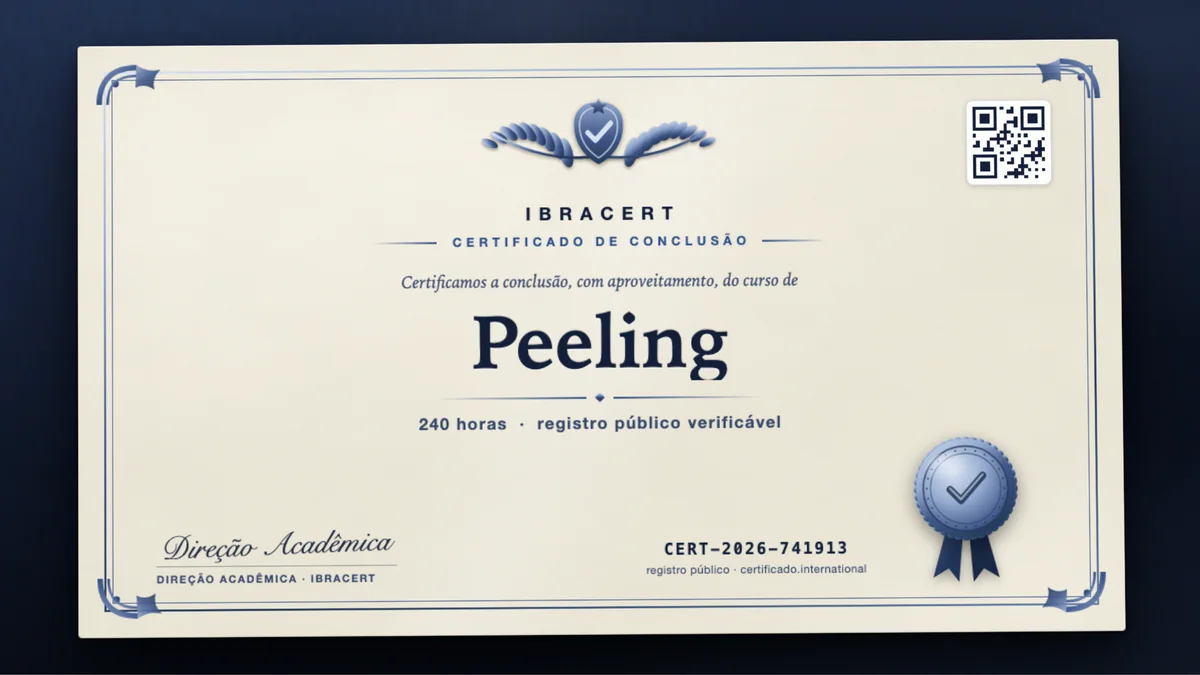 Capa do curso Peeling