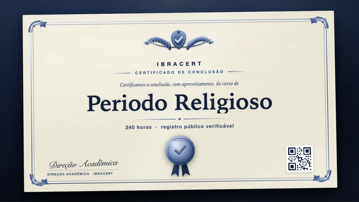 Capa do curso Periodo Religioso