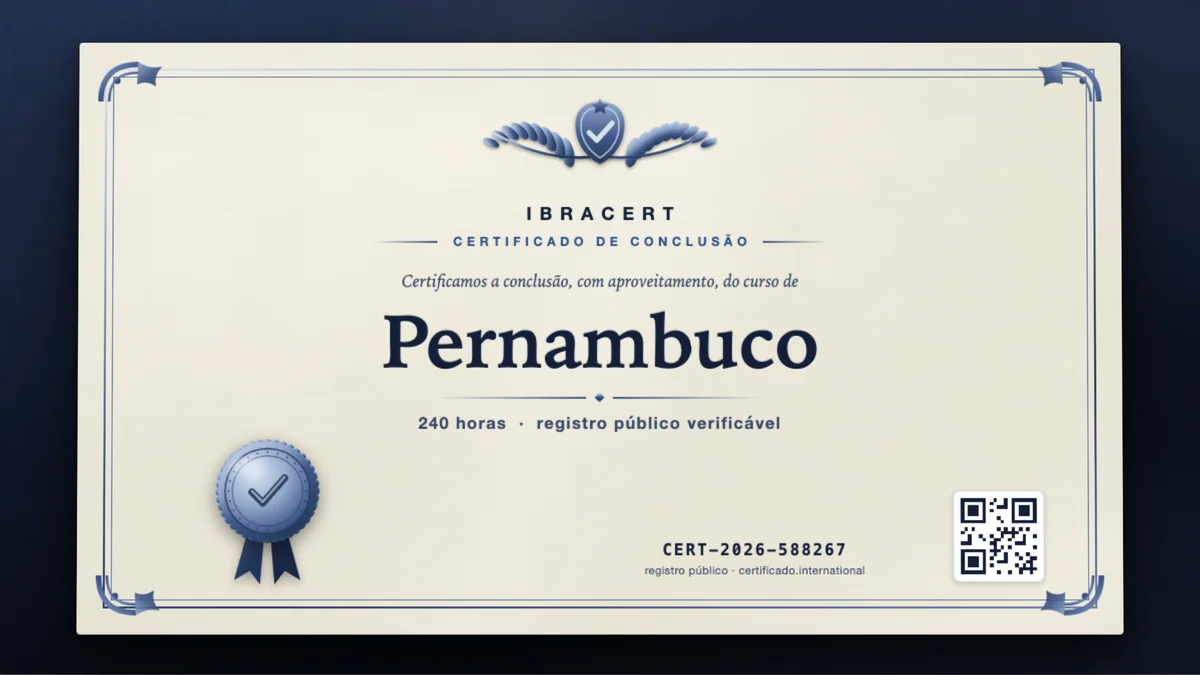 Capa do curso Pernambuco