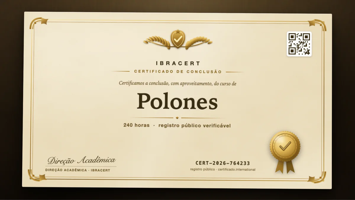 Capa do curso Polones