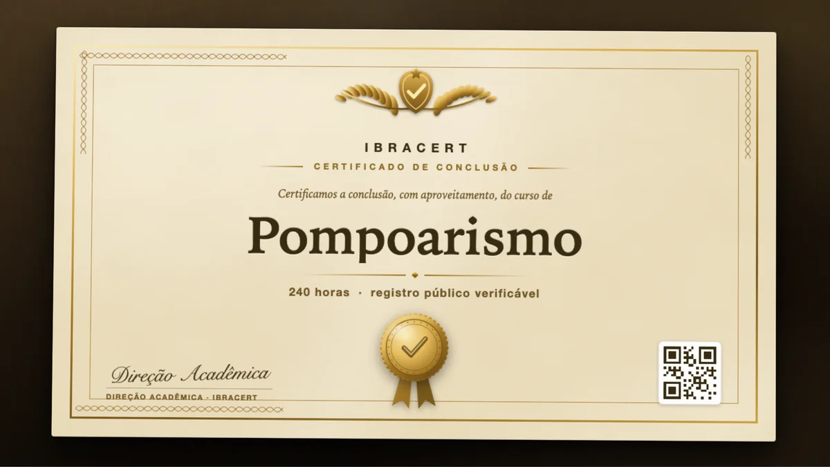 Capa do curso Pompoarismo