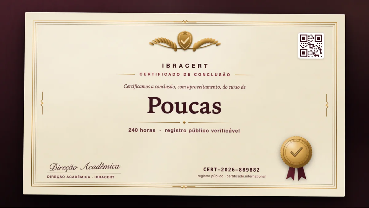 Capa do curso Poucas