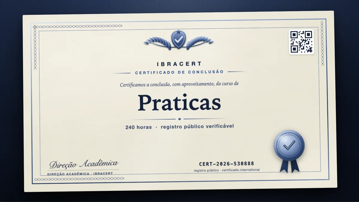 Capa do curso Praticas