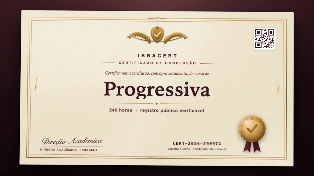 Capa do curso Progressiva