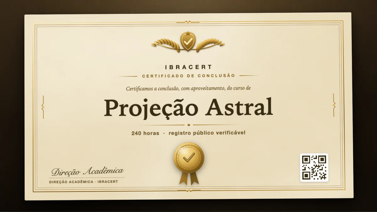 Capa do curso Projeção Astral