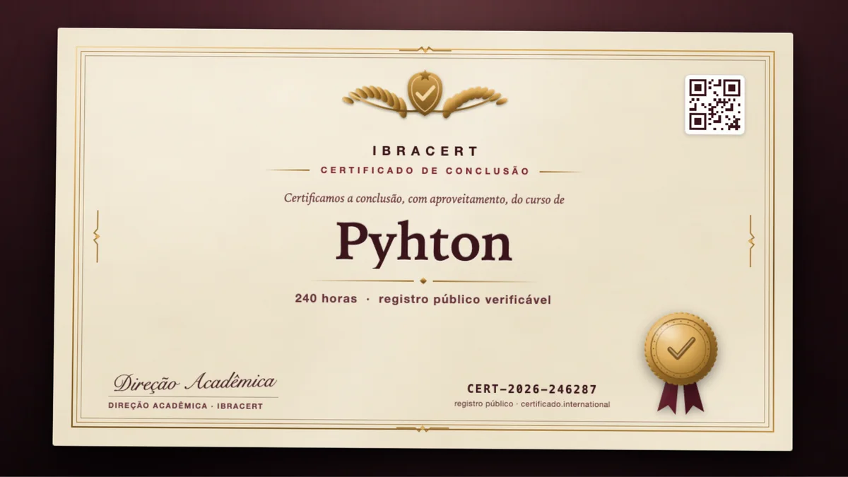 Capa do curso Pyhton