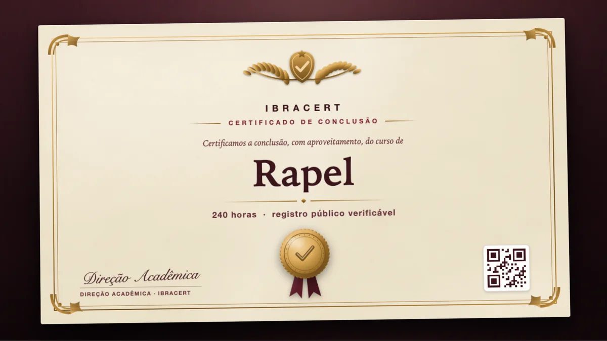 Capa do curso Rapel