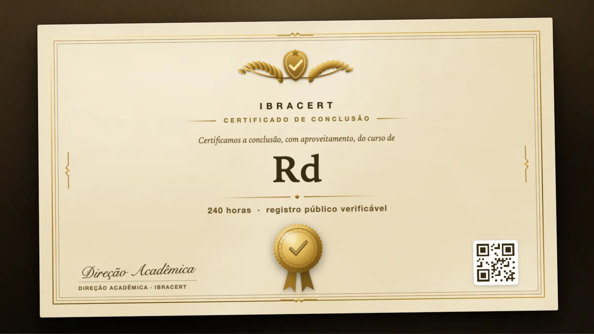 Capa do curso Rd