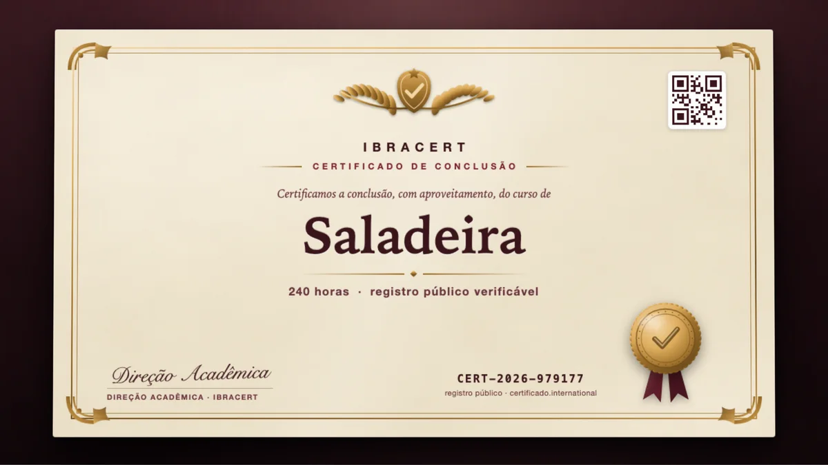 Capa do curso Saladeira