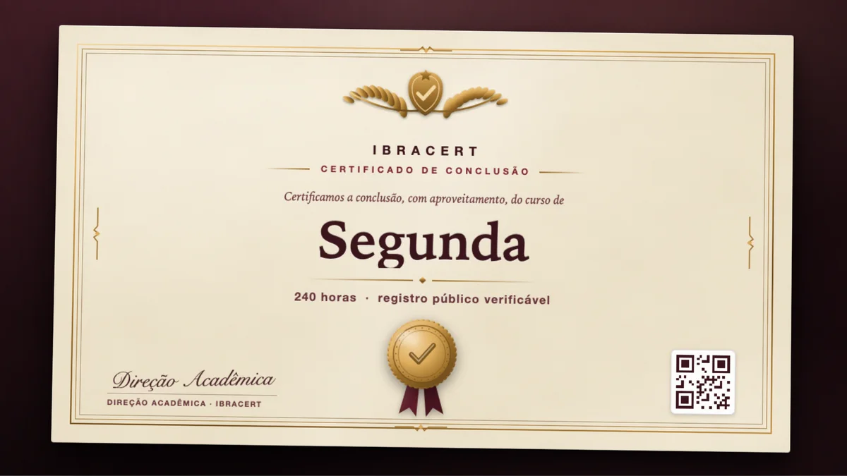 Capa do curso Segunda