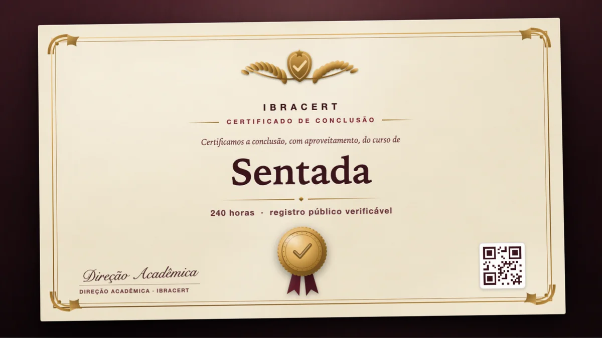 Capa do curso Sentada